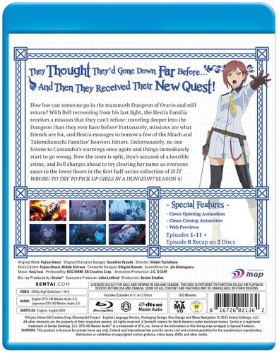 Vista 3 de IS IT WRONG TO TRY TO PICK UP GIRLS IN A DUNGEON