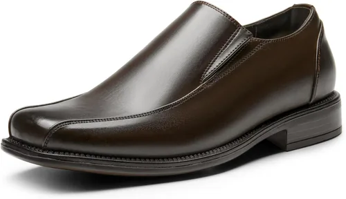 Vista 10 de Bruno Marc Men's Slip on Dress Loafers Shoes Negro