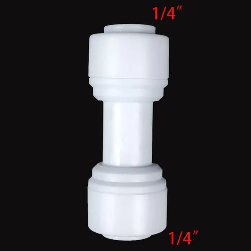 Vista 4 de Juego de 10 accesorios de conexión rápida para filtros de agua RO (rectos, tubo de 1/4 "OD)