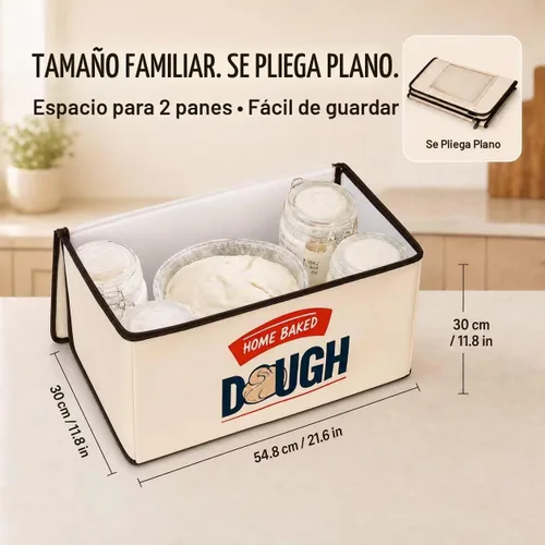 Vista 4 de BLUBYEES Caja de fermentación plegable mejorada con calefacción de 3 lados, sensor NTC incorporado y control preciso de temperatura de 68-104°F