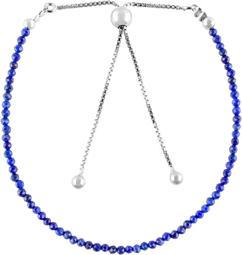 Vista 21 de OdrillionGems Pulsera de bolo de plata de ley 925 con cuentas redondas facetadas, hecha a mano, minimalista, cristales curativos, deslizante
