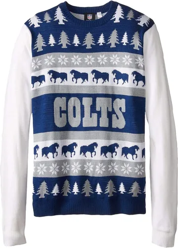Vista 5 de Forever Collectibles Indianapolis Colts One Too Many Ugly Sweater