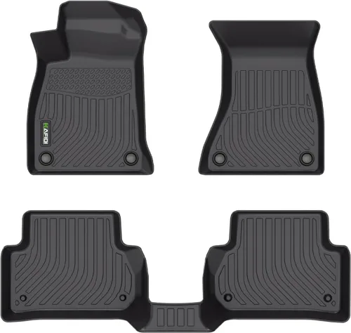 Vista 58 de HAFIDI® - Tapetes para auto con almacenamiento debajo del asiento, para todo clima, antideslizantes, de elastómero termoplástico, para la primera