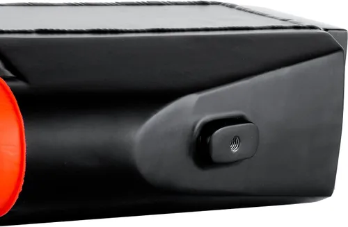 Vista 6 de Universal 11" X9.5" X3.5" 2.5" Intercooler de agua a aire Entrada de aire NPT 1/2 Negro