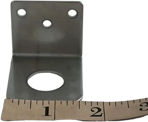 Vista 3 de NMO L Soporte 3/4 pulgadas Agujero Acero Inoxidable para UHF VHF Coaxial NMO Antena Montaje (1 PC)
