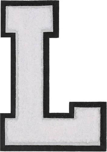 Vista 124 de GYGYL - 3 parches de letras deportivas de felpilla para planchar de tamaño grande para decoración de disfraces de equipo, altura de 4-1/2 pulgadas