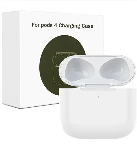 Vista 8 de Funda de carga de repuesto compatible con AirPods Pro1 y Pro2, funda de carga tipo C con botón de sincronización de emparejamiento Bluetooth de 670