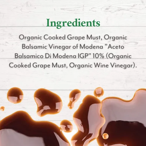 Vista 3 de Roland Foods Glaseado de vinagre balsámico orgánico de Módena, 5.07 oz