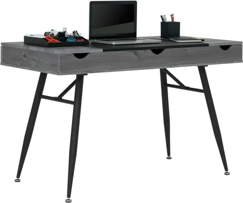 Vista 7 de Calico Designs Nook - Escritorio moderno para computadora portátil de oficina, estación de trabajo para el hogar de 47.25 pulgadas de ancho, ahorra