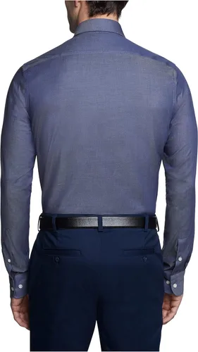 Vista 2 de Tommy Hilfiger Camisa de vestir para hombre Slim Fit Stretch Twill