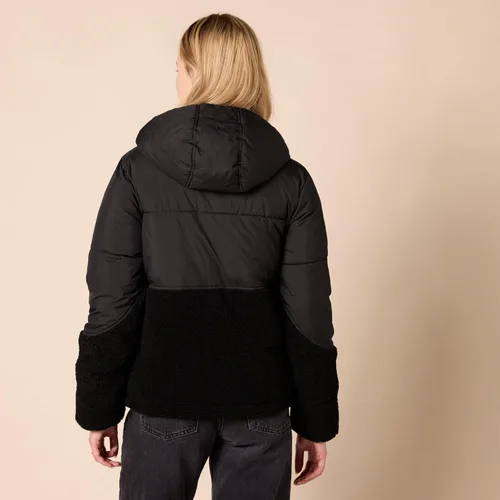 Vista 3 de Tienda Essentials Chaqueta acolchada Sherpa para mujer