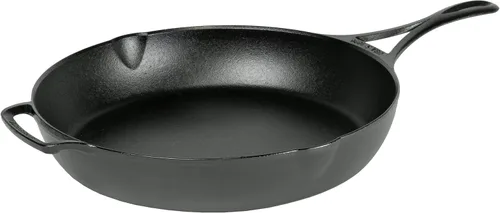 Vista 11 de Lodge Blacklock - Sartén de hierro fundido triple sazonado de 7 pulgadas, ligera, fácil de limpiar, utensilios de cocina prémium