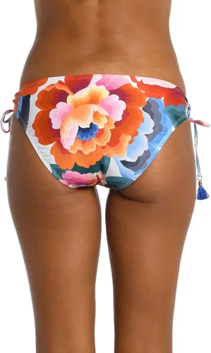 Vista 2 de La Blanca Parte inferior de bikini hipster con lazo lateral Spice Market para mujer