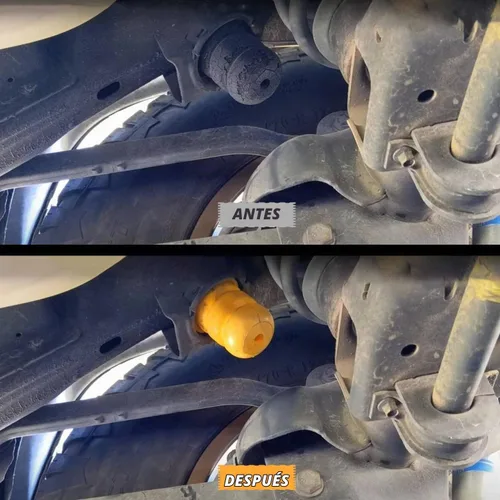 Vista 5 de Dos parachoques de brazo de control y dos parachoques de eje trasero de control reemplazan 15153958 905-208 15039397 compatible con Chevy Silverado