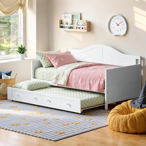 Vista 11 de SOFTSEA Sofá cama esquinera de tamaño completo con escritorio, nido y Gris Beige