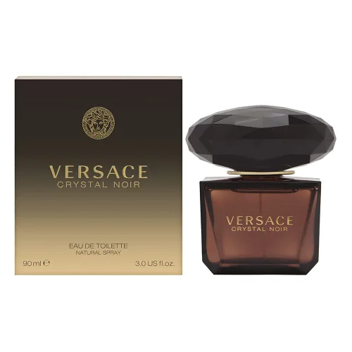 Vista 3 de Versace Bright Crystal Eau de Toilette en aerosol, 3 onzas líquidas
