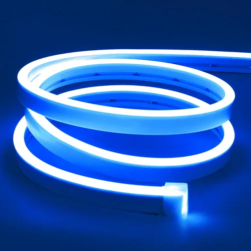Vista 15 de Lamomo Tira de luces LED, cuerda de neón blanca cálida, 0.39 pulgadas/corte Blanco cálido