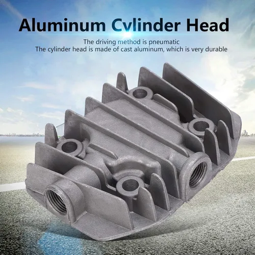 Vista 2 de Cilindro de comprr de aire de 2 piezas, pequeño 2. 3P aire Comprr Coolin piezas, cilindro de aluminio de 1.890 in x 2.441 in para Coolin eficiente