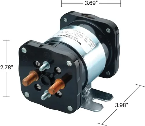 Vista 2 de Emerson 586-120111 Solenoide de potencia de CC, 48 V