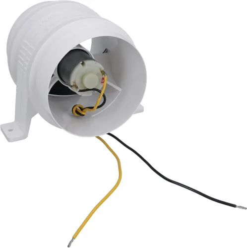 Vista 5 de 4" Attwood Turbo 4000 ventilador de sentina en línea ventilador de ventilación de cabina 12v 145 CFM