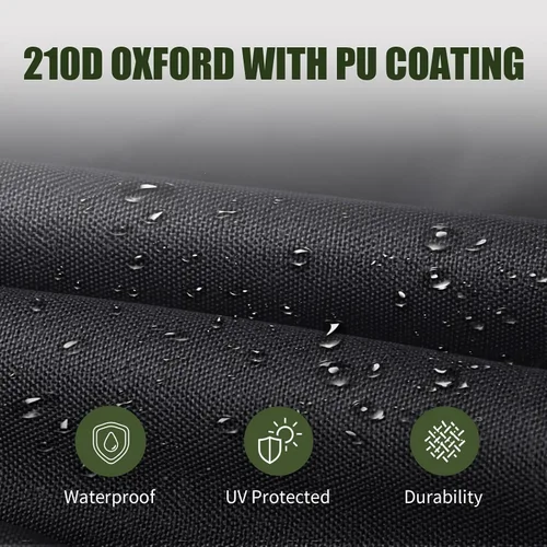 Vista 2 de Lona resistente de 0.157 in, impermeable, resistente a los rayos UV, utilizada para exteriores, caza, camping, mochileros, tienda de campaña, lona