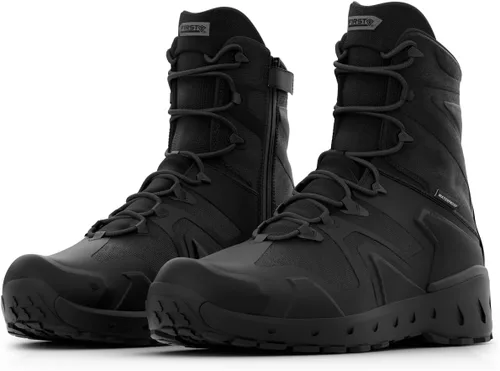 Vista 4 de First Tactical Botas AERO-TAC H2O con cremallera lateral para hombre de 8