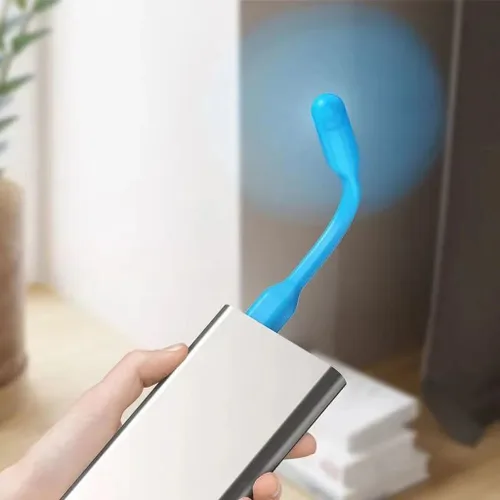 Vista 7 de Ventilador de enfriamiento USB Gadgets electrónicos Ventilador Led USB Mini Ventilador Portátil Flexible Enfriador Para Portátil Teléfono