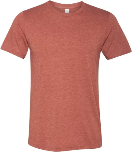 Vista 18 de BELLA+CANVAS Camiseta de cuello redondo para hombre mezcla triple oliva
