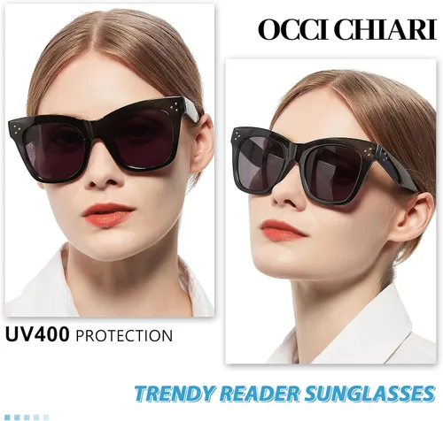 Vista 77 de OCCI CHIARI Gafas de lectura de moda para mujer y hombre