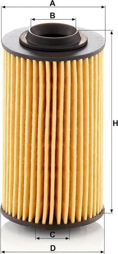 Vista 4 de Mann Filter Reemplazo del filtro de aceite HU 69/3 x Cartucho compatible con SAAB (EE. UU.) 9-3 Convertible Turbo (2006), 9-3 Sport Sedan Turbo