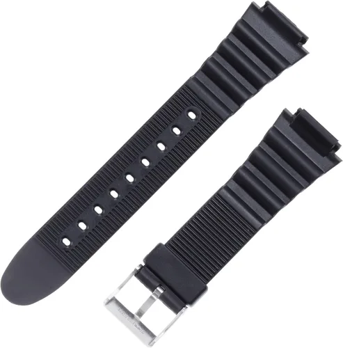 Vista 2 de Timex Q7B806 Ironman Triatlón Shock Resina 0.709 in Correa de reloj de repuesto