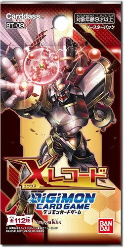 Vista 2 de Bandai BT-09 Digimon Card Game X Record (Caja)