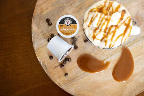 Vista 5 de Victor Allen - Paquete de café 100% colombiano con variedad de 42 cápsulas individuales, sabores de tienda de donas, mezcla matutina y tostado