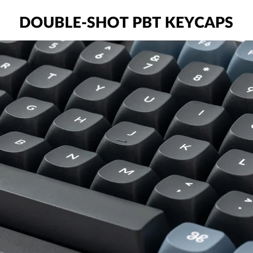 Vista 5 de Keychron V5 Wired Custom Mechanical Keyboard Knob Version, 96% Layout QMKVIA Programmable with Hot-swappable Keychron K Pro Red Switch Compatible