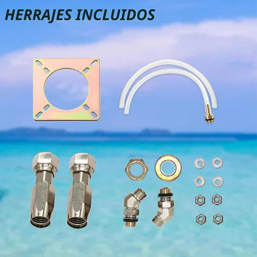 Vista 6 de Kit de dirección hidráulica fueraborda 150HP con bloqueo