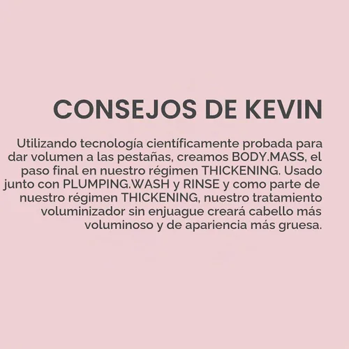 Vista 6 de Tratamiento Body.Mass de Kevin Murphy para dar volumen al cabello, sin enjuague, 3.4 oz