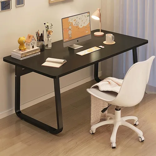 Vista 11 de Escritorio moderno Mesa de computadora de 31,5 pulgadas Mesa de oficina de estilo simple Escritorio de oficina industrial