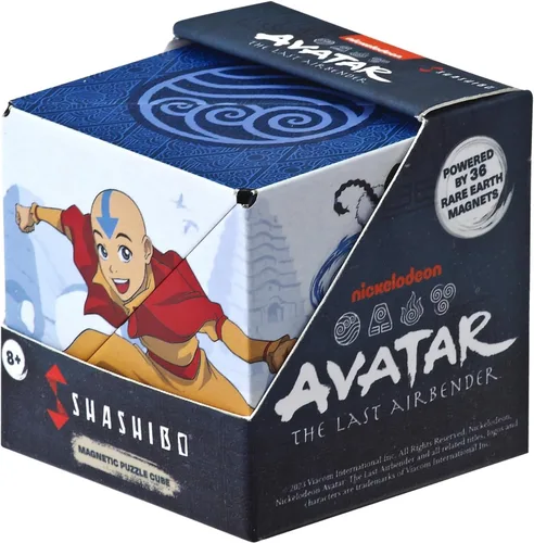 Vista 8 de SHASHIBO Avatar The Last Airbender - Caja de cambio de forma, cubo magnético STEM que se transforma en más de 100 formas, descarga la aplicación