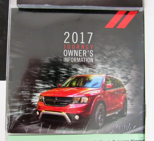 Vista 5 de 2017 Dodge Journey Owners Manual Tapa blanda – 1 Enero 2017