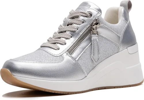 Vista 9 de Zapatillas de tacón de cuña Viscozzy para mujer