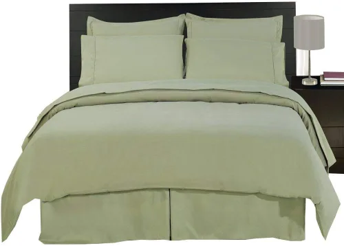 Vista 9 de Royal del Hotel 8pc Full Size bed-in-a-bag Solid Negro 600-thread-count – Comforter Algodón 100% de plumón de ganso siberiano Incluye hojas y funda