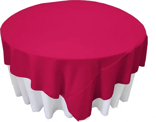 Vista 34 de LA Linen. Mantel cuadrado de popelina de poliéster