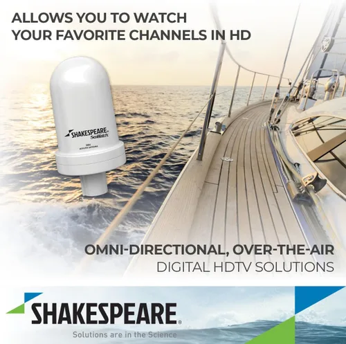 Vista 3 de Antena de TV marina Shakespeare 3004 SeaWatch, 4