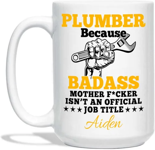 Vista 7 de Taza de café personalizada para fontanero – This Is What An Awesome Plumber Looks Like Taza – Taza de fontanero personalizada – Taza de fontanero