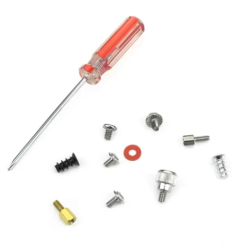 Vista 4 de HELIFOUNER Kit surtido de tornillos para separadores de computadora de 810 piezas con destornillador