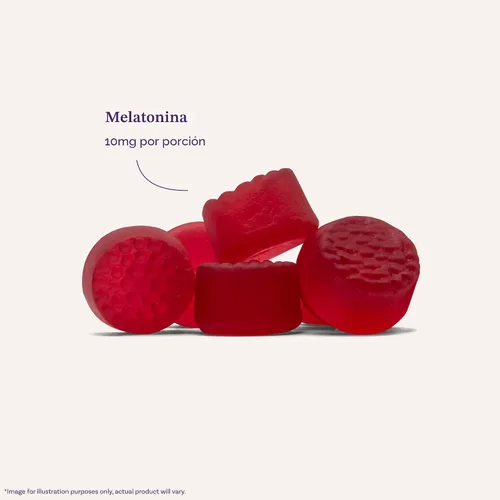 Vista 4 de Natrol Gomitas de melatonina de 10 mg, apoyo para dormir para adultos, suplementos de melatonina para dormir, 60 gomitas con sabor a fresa