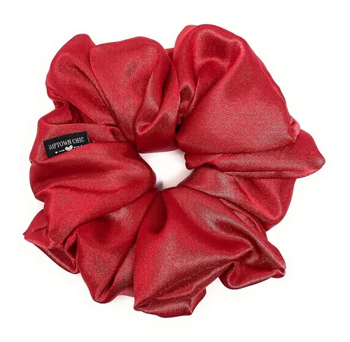 Vista 16 de XL Satin Scrunchie for Thick Hair – Oversized Hair Scrunchy for Ponytail Bun or Sleeping – Frizz Free Satin Hair Tie for Women and Girls