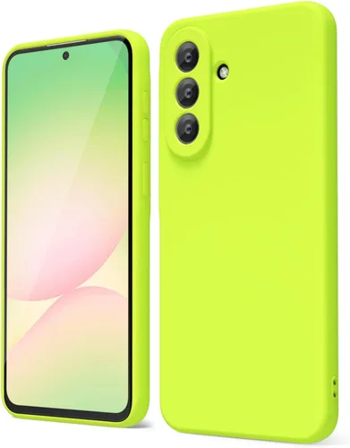 Vista 45 de oakxco Funda para teléfono Samsung Galaxy A12 con agarre de silicona líquida, linda delgada fina suave cubierta de gel de goma TPU lisa para mujeres