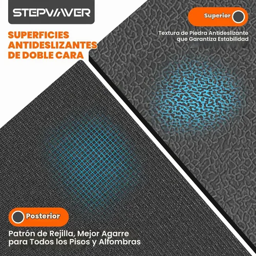 Vista 7 de Stepwaver Alfombrilla de caminata para alfombra, alfombra de caminadora