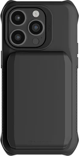 Vista 19 de Ghostek Exec - Funda tipo cartera para Galaxy Z Fold 4 con soporte magnético para tarjetas de crédito, protección de bisagra, carga inalámbrica